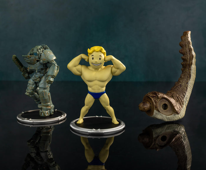 Fallout Raider and Vault Boy (Strong) Mini Figure Set