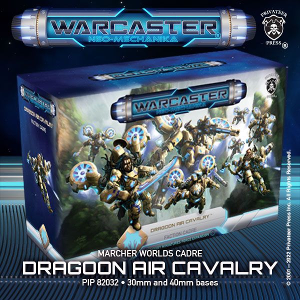 Warcaster: Dragoon Air Cavalry Marcher Worlds Cadre