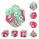 Strawberry Creme - RPG Dice Set (7)