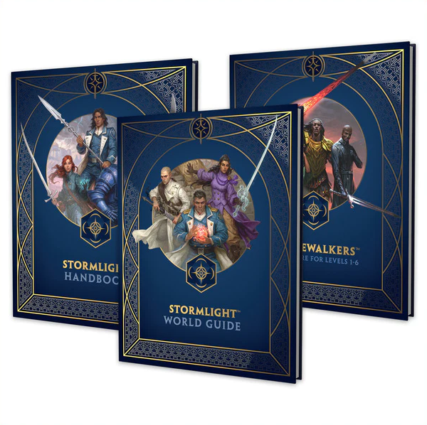 Stormlight Core Book Slipcase Set (Kickstarter Exclusive) - Cosmere RPG