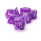 RPG Dice Set (7) - Sharp Purple Fairy