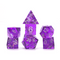 RPG Dice Set (7) - Sharp Purple Fairy