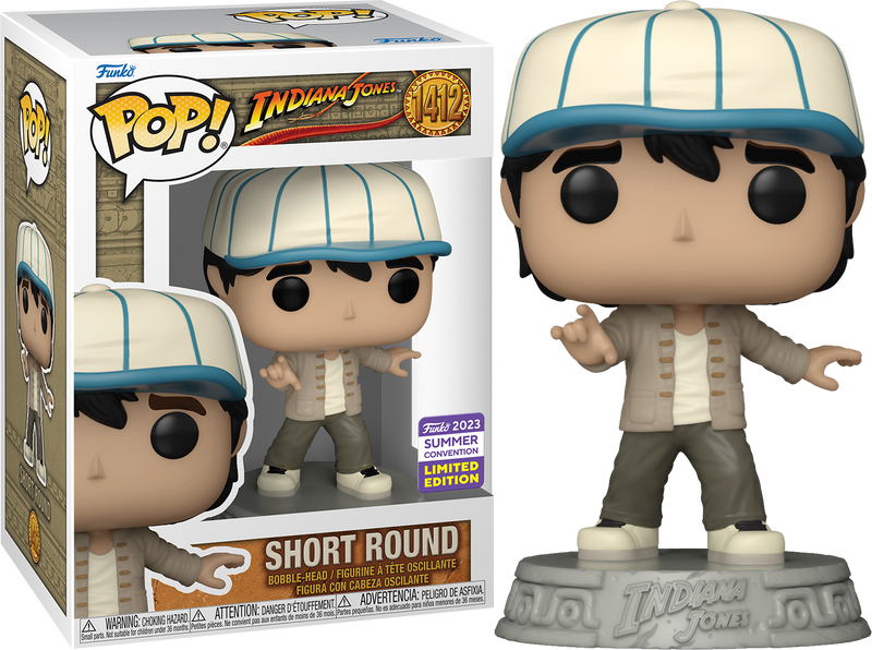 Pop! Indiana Jones - Short Round 2023 Summer Convention Exclusive 1412