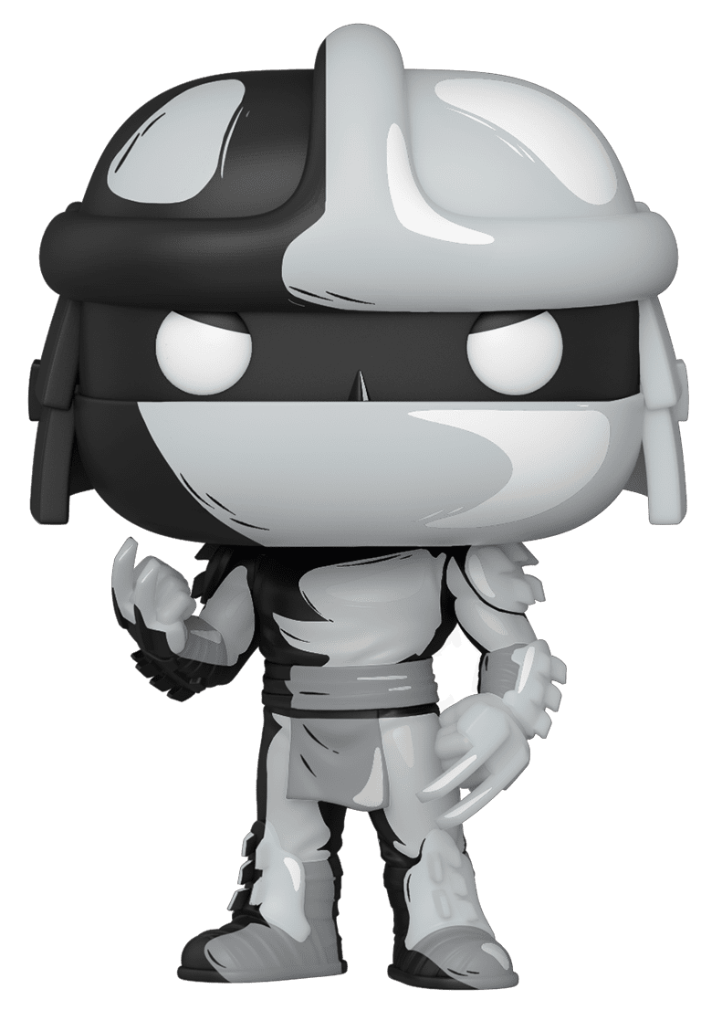 Pop! Comics Teenage Mutant Ninja Turtles - Shredder Previews Exclusive Black & White Chase 35