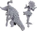 Sunflower Leshy and Fruit Leshy W24 - Pathfinder Deep Cuts Unpainted Miniatures
