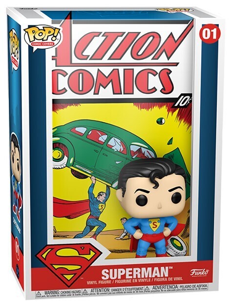 Pop! DC Comic Cover - Action Comics Superman 01