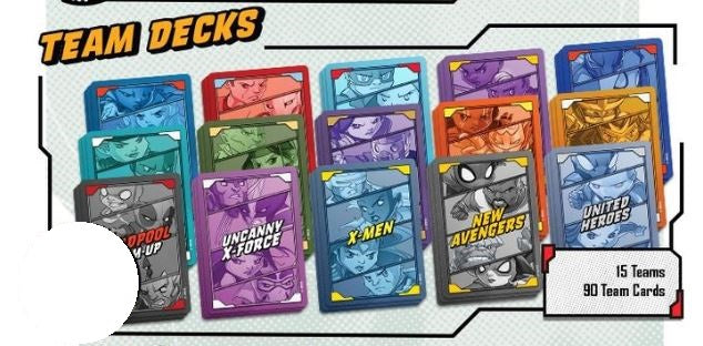 Team Decks Kickstarter Edition - Marvel United