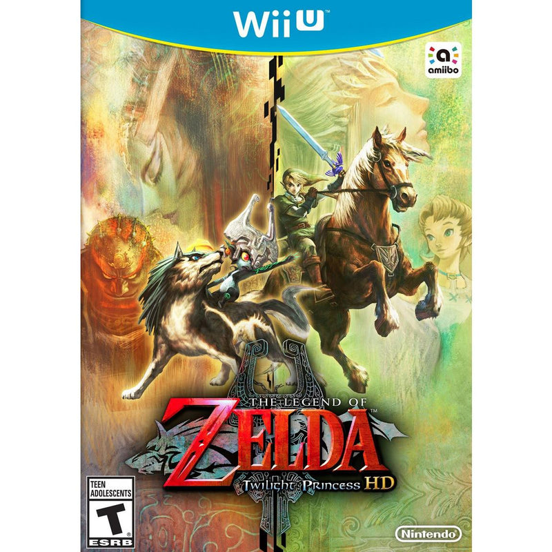 Twilight Princess HD Front Cover - Nintendo WiiU Pre-Played