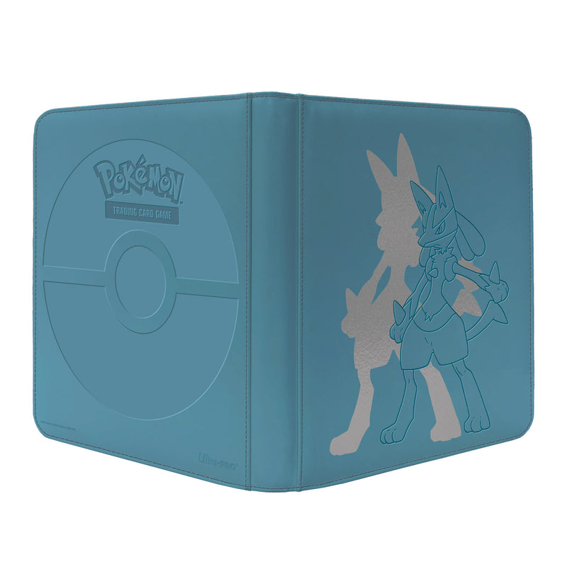 Lucario 12-Pocket Zippered Pro Binder Elite Series - Pokemon TCG