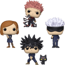 Pop! Animation Jujutsu Kaisen - Yuji/Megumi/Nobara/Satoru 4 Pack Gamestop Exclusive Glow In the Dark