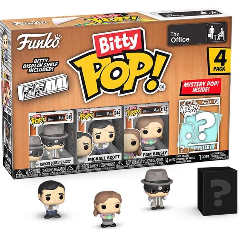 Bitty Pop! The Office - Dwight Schrute as Scranton Strangler 4-Pack