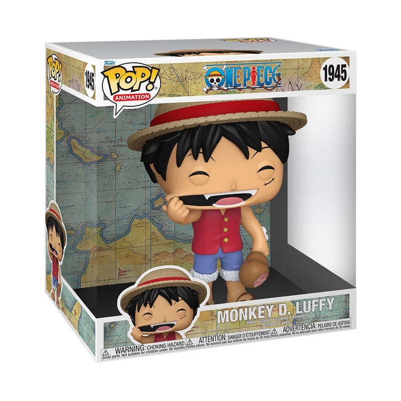 Pop! Animation One Piece - Monkey D. Luffy with Meat Jumbo 10 Inch 1945