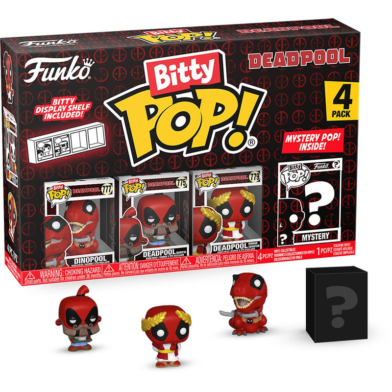 Bitty Pop! Deadpool 4 Pack - Dinopool