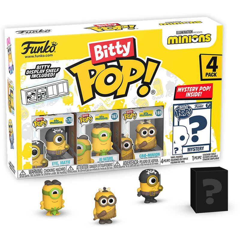 Bitty Pop! Minions 4 Pack - Eye Matie