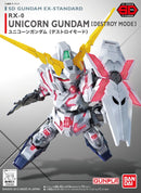 SD Gundam Unicorn Gundam (Destroy Mode) (EX- Standard)