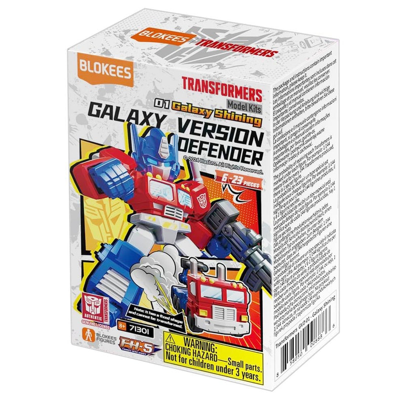 Blokees Mystery Figure - Transformers Galaxy Version Defender 01 Galaxy Shining