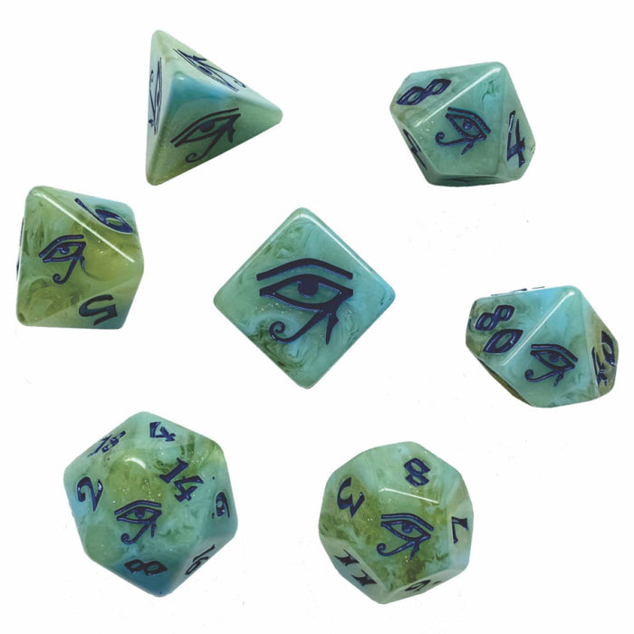 Eye of Horus - 7-Set Dice