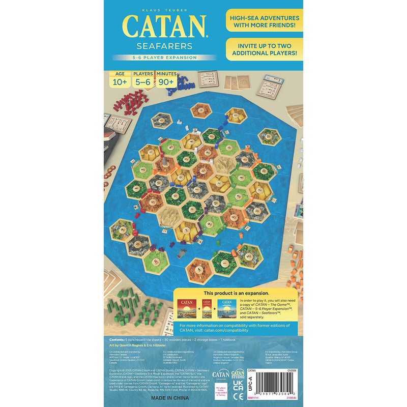 Catan Seafarers 5-6 Player Expansion (6th Edition)