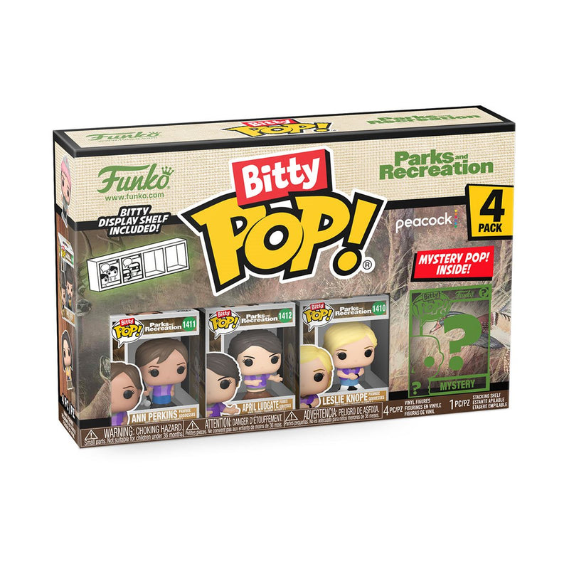 Bitty Pop! Parks & Recreation Pawnee Goddesses 4 Pack