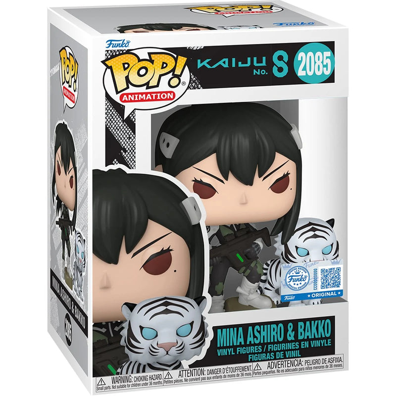 Pop! Kaiju No. 8 - Mina Ashiro & Bakko 2085 Entertainment Earth Exclusive