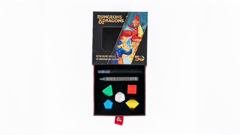 Retro Holmes Replica Dice Set - Dungeons & Dragons 50th Anniversary