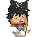 Pop! One Piece - Monkey D. Luffy with Flag Entertainment Earth Exclusive 2214