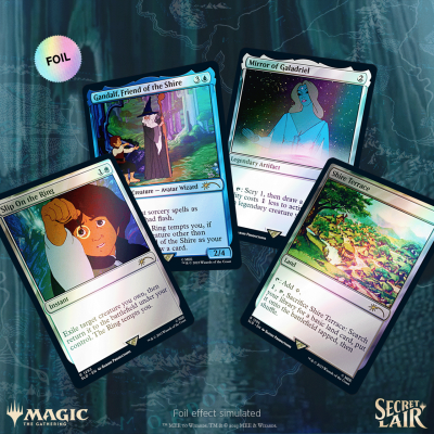 Magic the Gathering Secret Lair Drop: More Adventures in Middle-Earth Foil Edition
