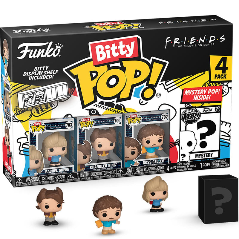 Bitty Pop! Friends 4 Pack - Rachel Green 80's