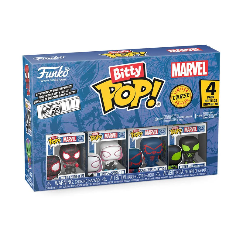 Bitty Pop! Spider-Man - Miles Morales 4-Pack
