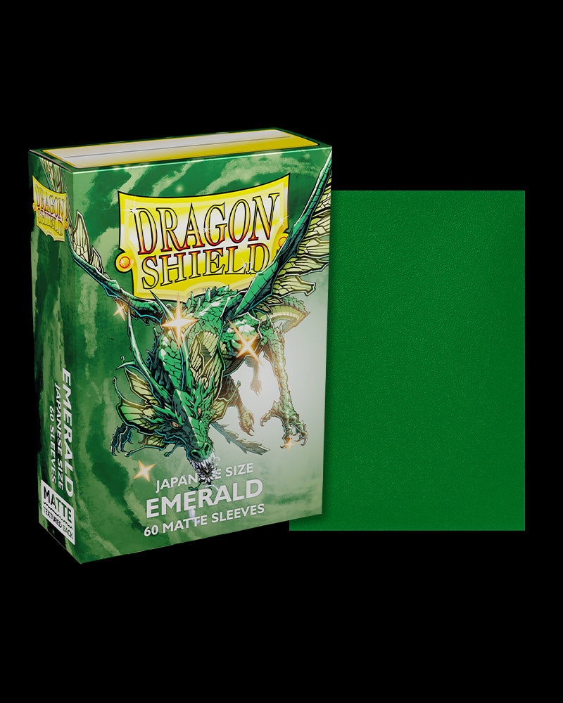 Dragon Shield Japanese Sleeves (60) Matte Emerald