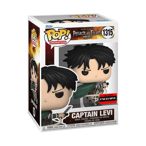 Pop! Animation Attack on Titan - Levi Ackerman 1315 AAA Anime Exclusive