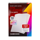 Board Game Sleeves - Mini European Clear Matte (50)