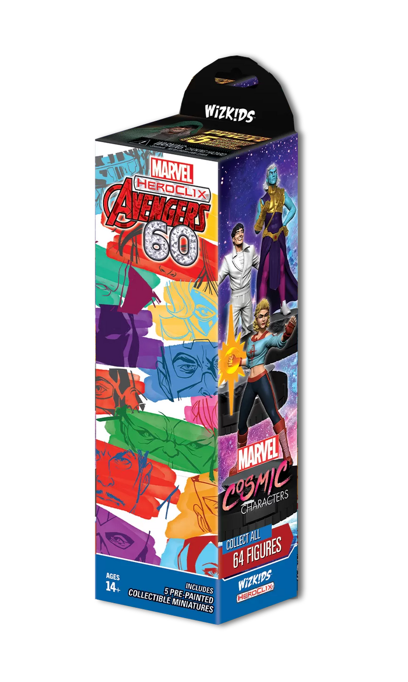 Avengers 60th Anniversary Booster Pack - Marvel Heroclix