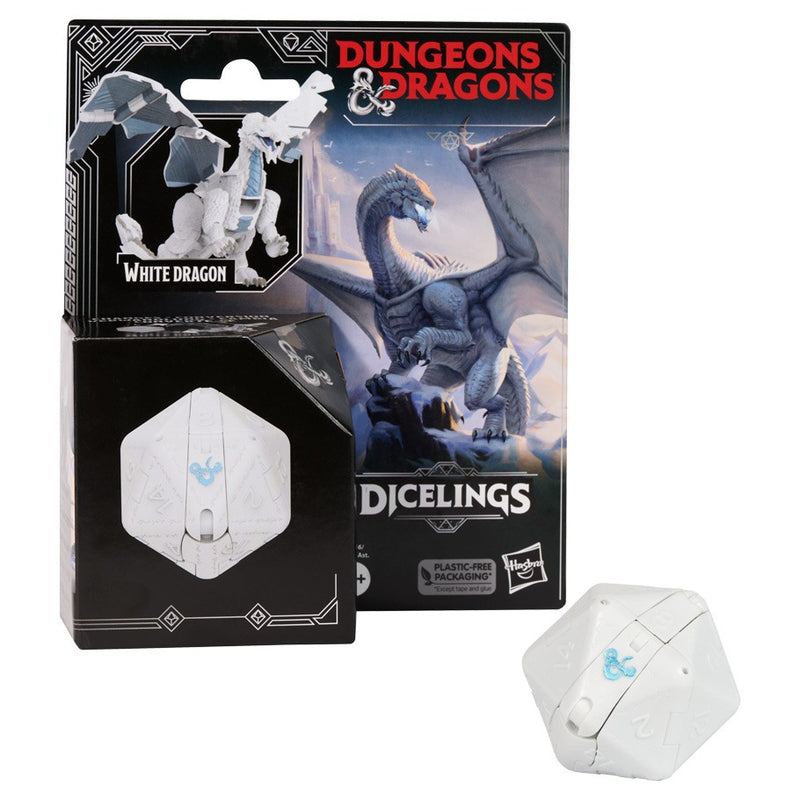 White Dragon - Dungeons & Dragons Dicelings