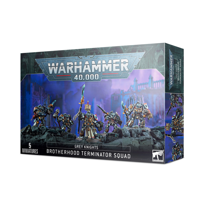Grey Knights Brotherhood Terminator Squad - Warhammer 40K