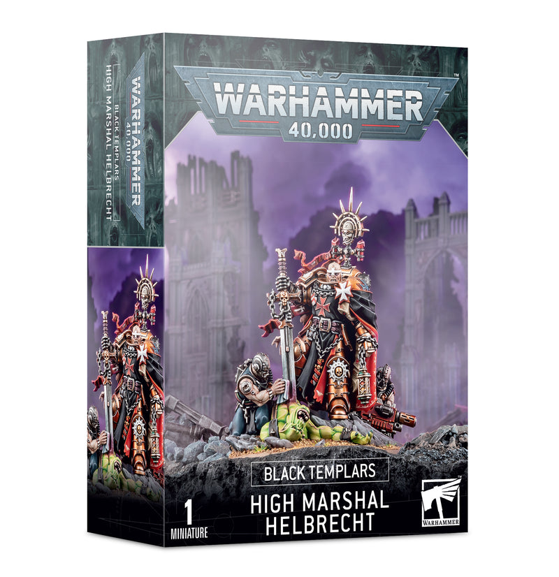 High Marshal Helbrecht Black Templars -  Warhammer 40K
