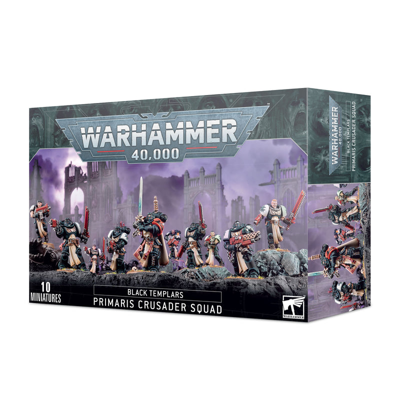 Primaris Crusader Squad Black Templars -  Warhammer 40K