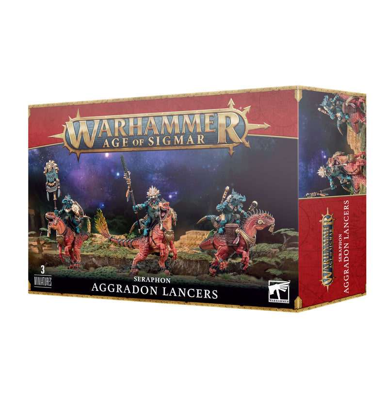 Seraphon Aggradon Lancers - Age of Sigmar