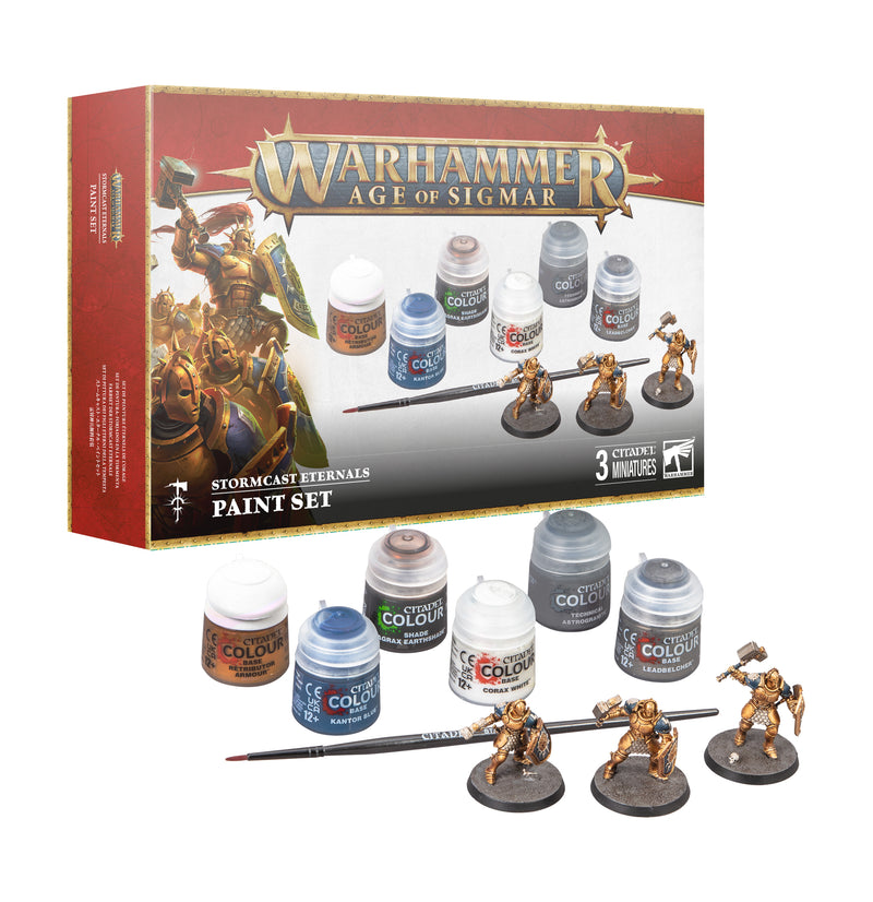 Stormcast Eternals + Paint Set (2024)- Age of Sigmar
