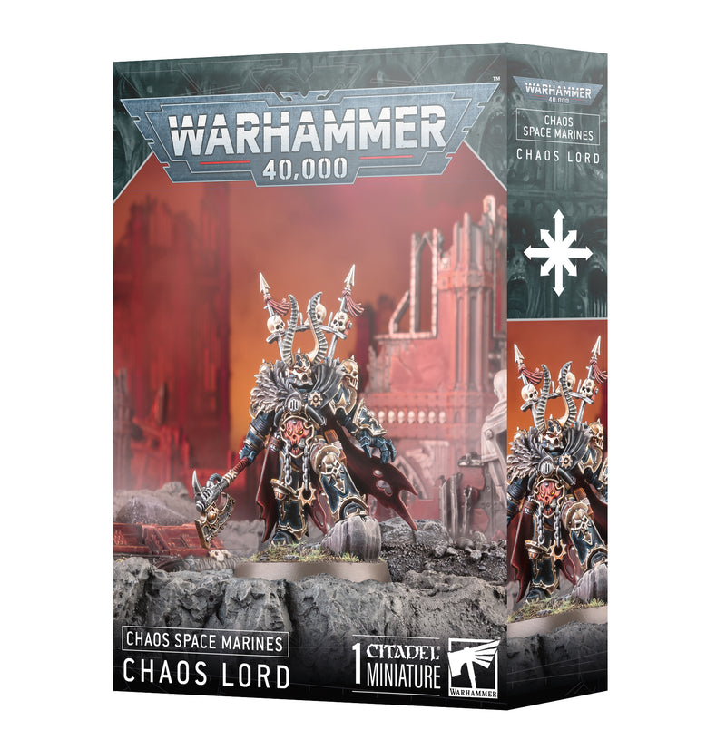 Chaos Space Marines Chaos Lord- Warhammer 40k