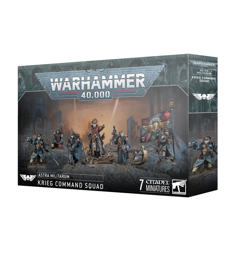 Astra Militarum Krieg Command Squad - Warhammer 40K