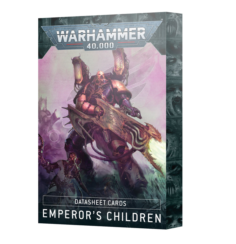 Emperor's Children Datasheet Cards - Warhammer 40K