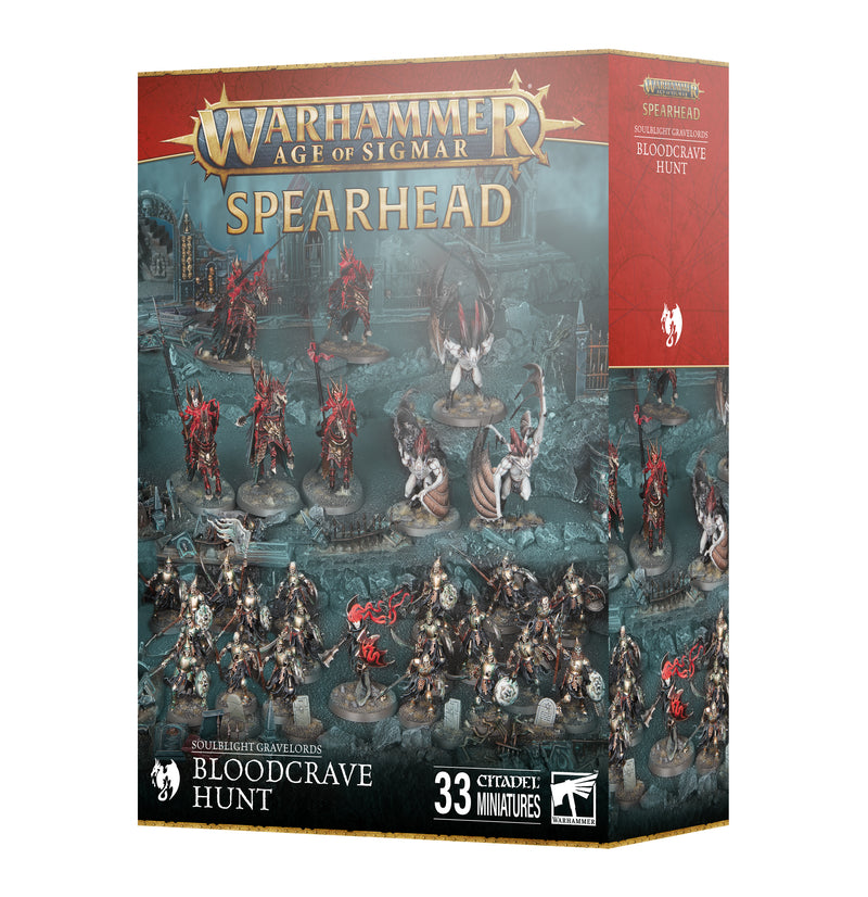 Spearhead Soulblight Gravelords Bloodcrave Hunt - Age of Sigmar