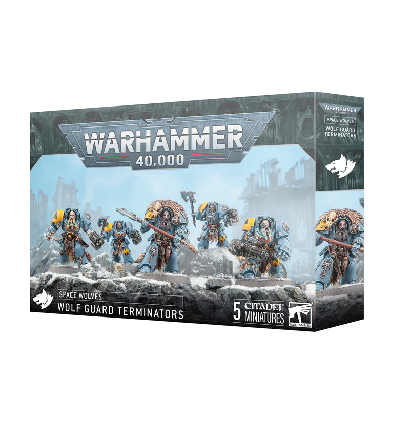 Space Wolves Wolf Guard Terminators - Warhammer 40K