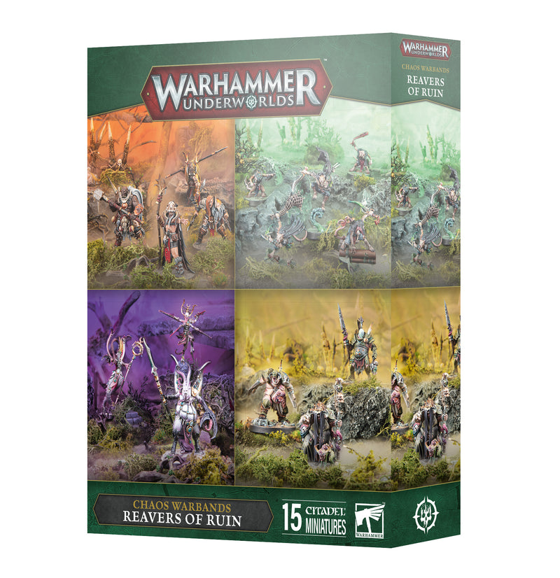 Reavers of Ruin Chaos Warbands - Warhammer Underworlds