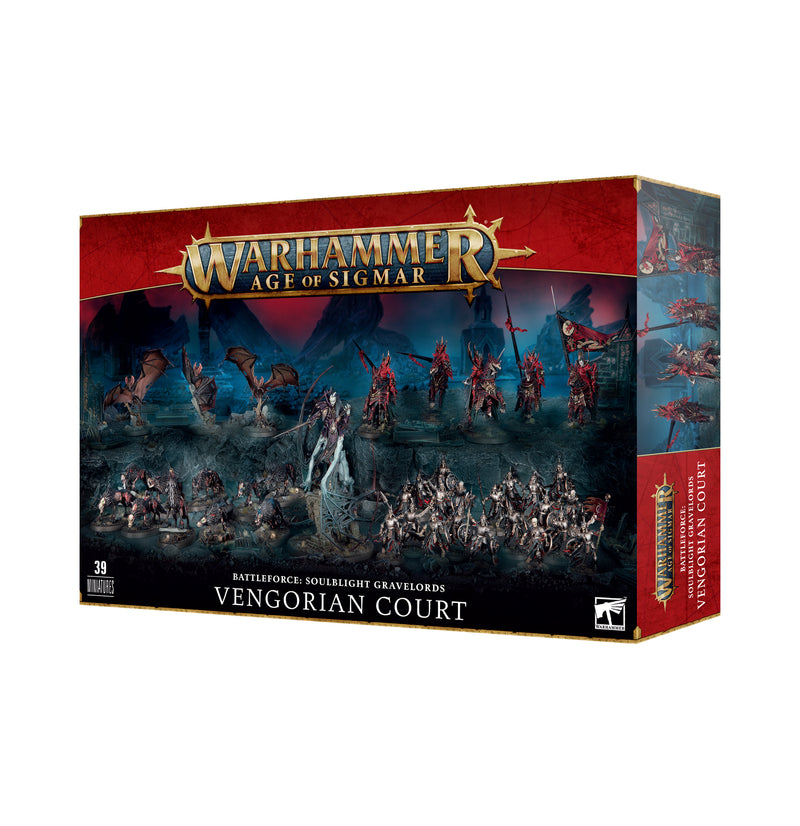 Soulblight Gravelords Vengorian Court - Age of Sigmar