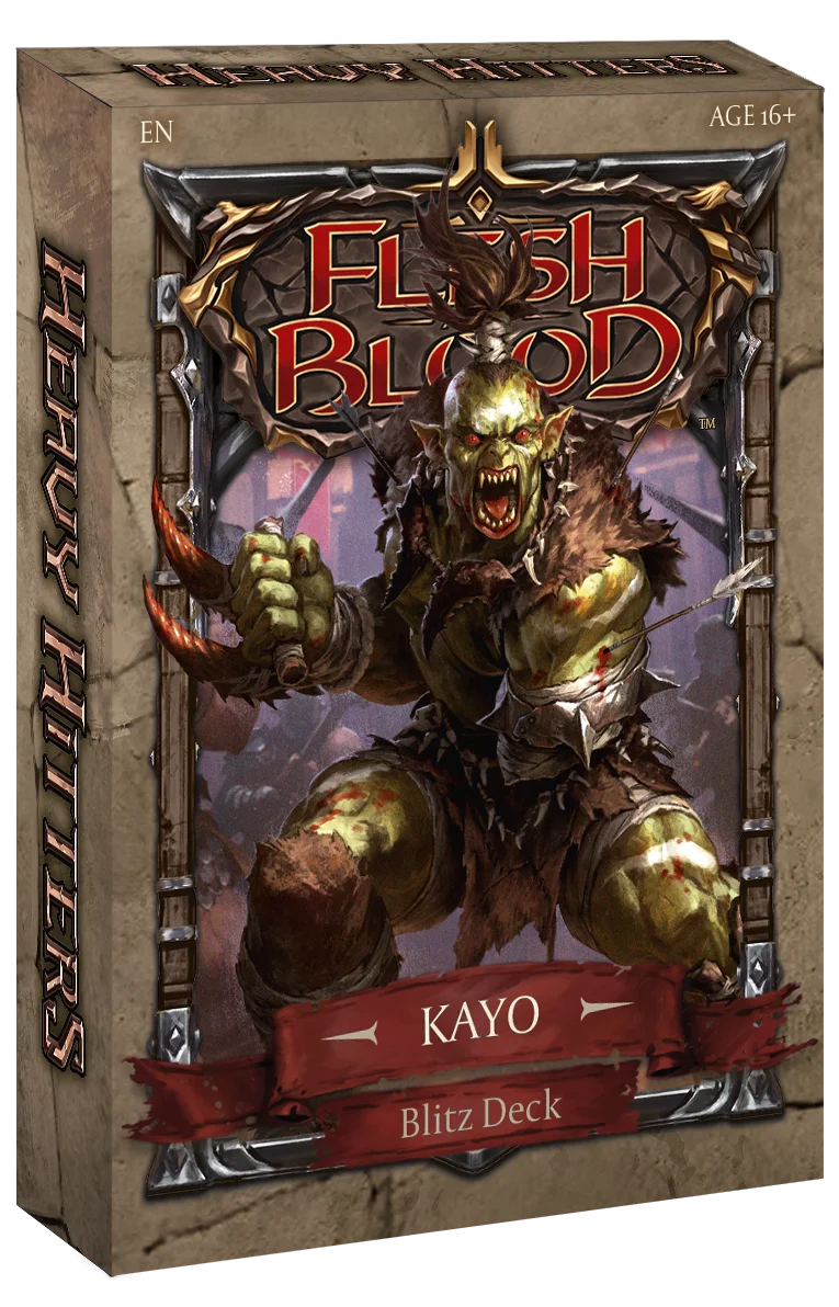 Heavy Hitters Blitz Deck Kayo - Flesh and Blood TCG