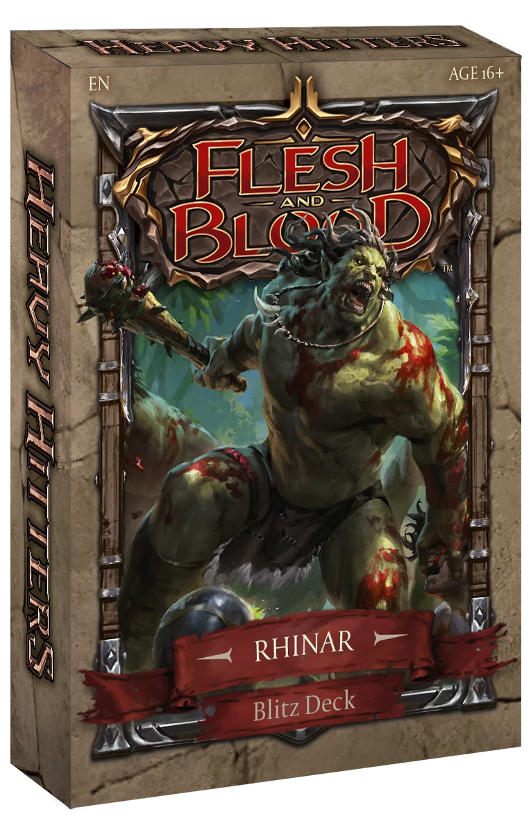 Heavy Hitters Blitz Deck Rhinar - Flesh and Blood TCG
