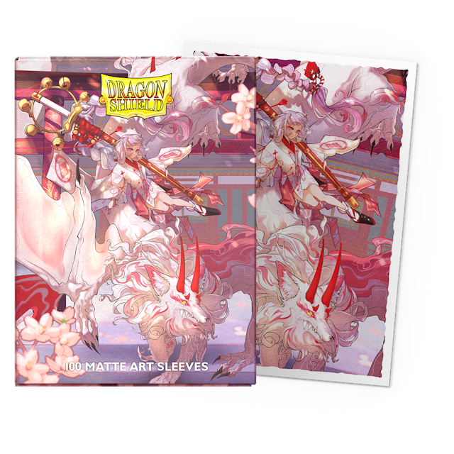 Dragon Shields (100) Brushed Art - Demon Hunters