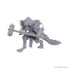 Sahuagin Coral Smasher W25 - Dungeons & Dragons Nolzur's Marvelous Unpainted Miniatures